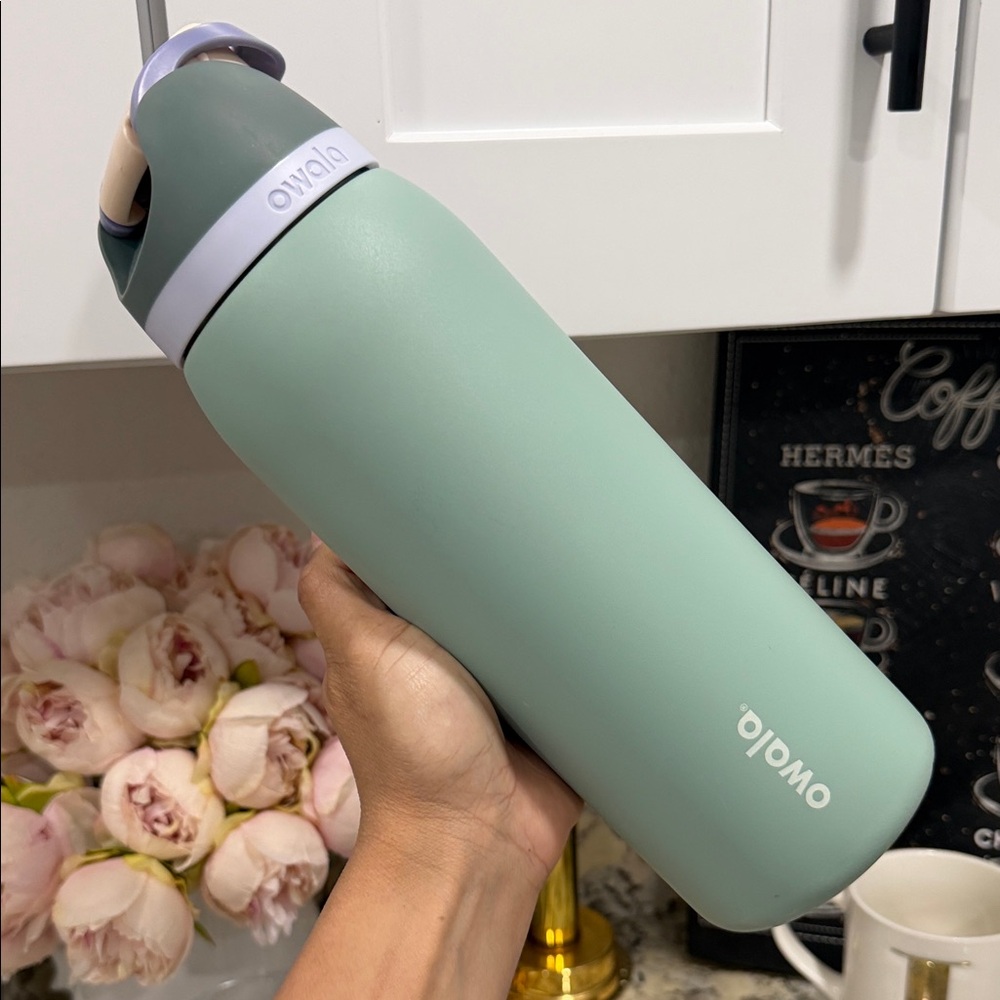 Owala Mint Green Water Bottle